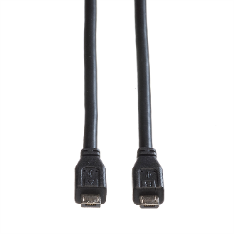 ROLINE USB 2.0 Kabel, Micro USB A ST - Micro USB B ST, 1,8m-Beschreibung lesen