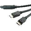 VALUE DisplayPort Kabel, v1.2, aktiv, ST/ST, 15 m