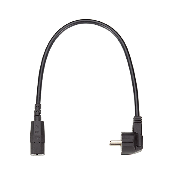 BACHMANN Netzkabel, gerade IEC-Buchse, schwarz, 0,5 m BACHMANN Netzkabel, gerade IEC-Buchse, schwarz, 0,5 m-Beschreibung lesen