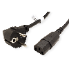 BACHMANN Netzkabel, gerade IEC-Buchse, schwarz, 0,5 m BACHMANN Netzkabel, gerade IEC-Buchse, schwarz, 0,5 m