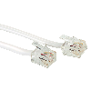 VALUE RJ12-Telefonkabel 6P4C, weiß, 6 m VALUE RJ12-Telefonkabel 6P4C, weiß, 6 m
