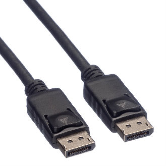 ROLINE DisplayPort Kabel, DP ST - ST, LSOH, schwarz, 1 m-Beschreibung lesen