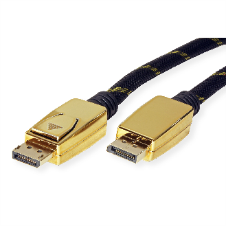 ROLINE GOLD DisplayPort Kabel, DP ST - ST, 10 m-Beschreibung lesen