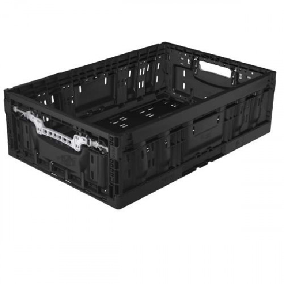 Bac pliable noir 600x400x181 mm 36 L Multiroir-Lire la description