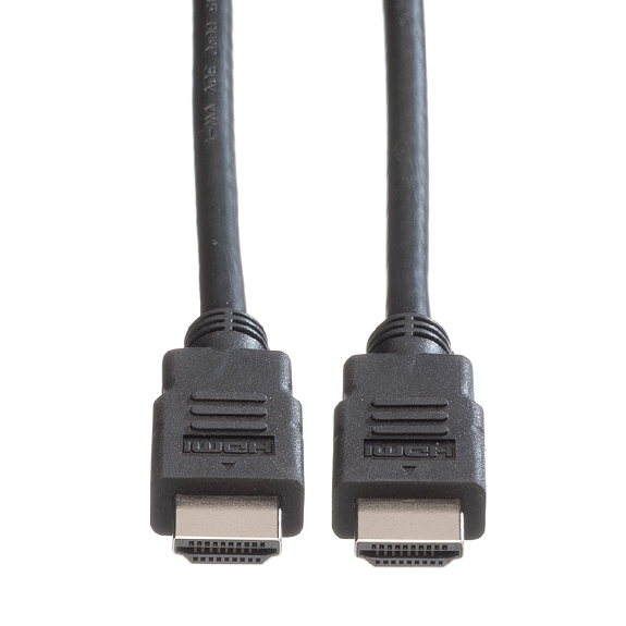 ROLINE Câble HDMI High Speed avec Ethernet, LSOH, noir, 2 m-Lire la description