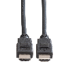 ROLINE Câble HDMI High Speed avec Ethernet, LSOH, noir, 2 m