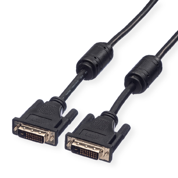 ROLINE Monitorkabel DVI, ST-ST, (24+1) dual link, 3 m-Beschreibung lesen