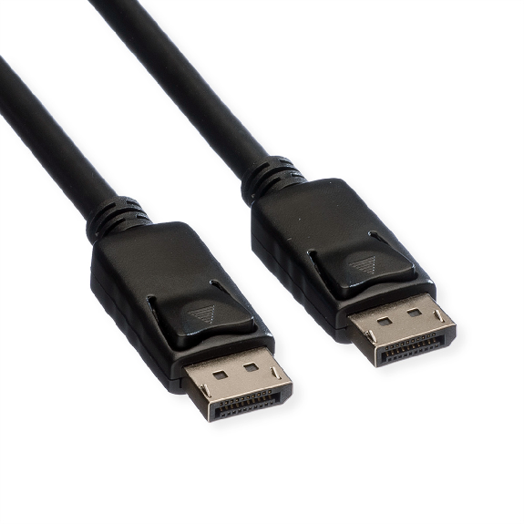 ROLINE Câble DisplayPort DP M - DP M, noir, 2 m-Lire la description