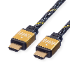 ROLINE GOLD Câble HDMI High Speed avec Ethernet, M-M, 15 m