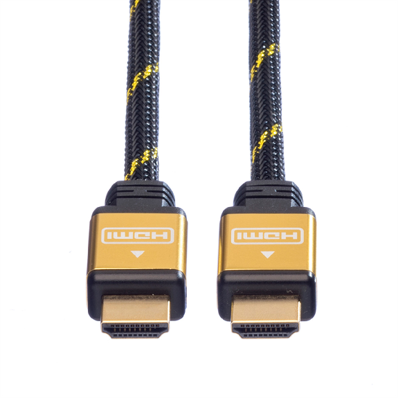 ROLINE GOLD Câble HDMI High Speed avec Ethernet, M-M, 15 m-Lire la description