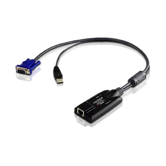 ATEN KA7175 Module CPU KVM USB-VGA 5e/6, prise en charge de supports virtuels-Lire la description