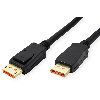 ROLINE Câble DisplayPort v2.1, 16K, DP M - DP M, noir, 1 m