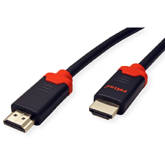 ROLINE Câble HDMI 10K Ultra High Speed, M/M, noir, 1,5 m-Lire la description