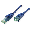 ROLINE RM Patchkabel Kat.6A UTP, blau, 7 m