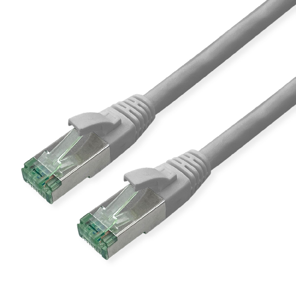 ROLINE RM Cordon Cat.6A S/FTP(PiMF), gris, 1,5 m-Leggi tutto