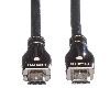 ROLINE 4K HDMI Ultra HD Kabel mit Ethernet, ST/ST, schwarz, 7,5 m
