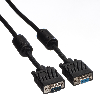 ROLINE SVGA HD15 M/HD15 F avec noyaux de ferrite, 20 m
