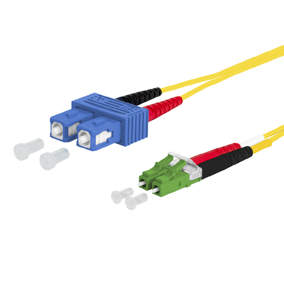 METZ CONNECT OpDAT Patchkabel, SC-D/LC-D APC OS2, 2 m-Beschreibung lesen