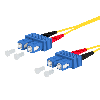 METZ CONNECT OpDAT Patchkabel, SC-D/SC-D OS2, 1 m