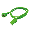 ROLINE Câble d'alimentation IEC droit, vert, 1,8 m ROLINE Câble d'alimentation IEC droit, vert, 1,8 m