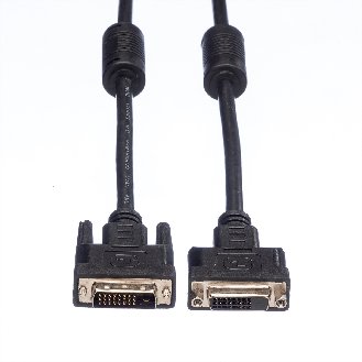 VALUE Verlängerungskabel DVI, DVI ST-BU, (24+1) dual link, 2 m-Beschreibung lesen
