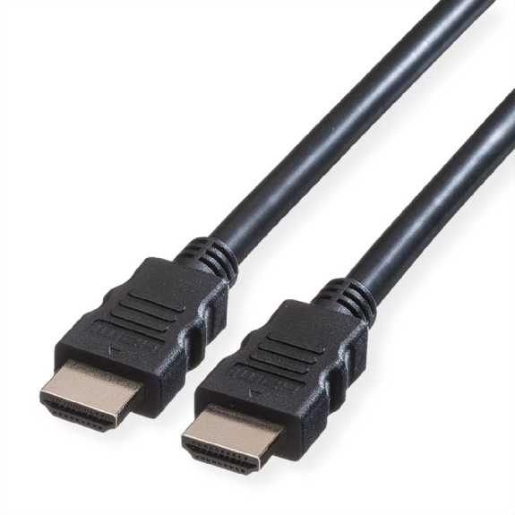VALUE 8K HDMI Ultra HD Kabel mit Ethernet, ST/ST, schwarz, 3 m-Beschreibung lesen
