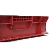 Bac gerbable 600x400x100 mm rouge Multiroir