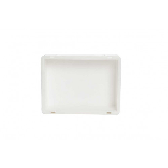 Bac gerbable 400x300x120 mm blanc Multiroir-Lire la description