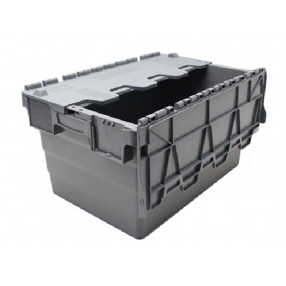 Bac ALC 600x400x416 mm gris couvercle crocodile Multiroir-Lire la description