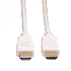 ROLINE Câble HDMI High Speed avec Ethernet, blanc, 2 m ROLINE Câble HDMI High Speed avec Ethernet, blanc, 2 m