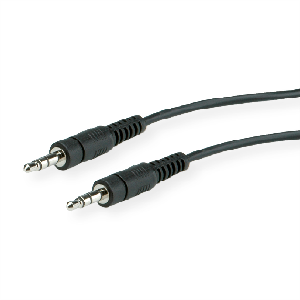 ROLINE 3,5mm Verbindungskabel ST / ST, 1 m-Beschreibung lesen