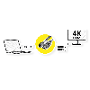 VALUE Mini DisplayPort Kabel, Mini DP-UHDTV, ST/ST, schwarz, 2 m
