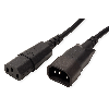 BACHMANN Kaltgeräte-Kabel 2,5m schwarz IEC320 C13-C14, 2,5 m BACHMANN Kaltgeräte-Kabel 2,5m schwarz IEC320 C13-C14, 2,5 m