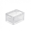 Bac plein euro-line 400x300x220 mm - Translucide - Multiroir