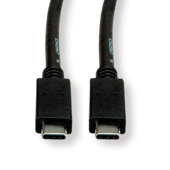 ROLINE GREEN USB 3.2 Gen 2 Kabel, C-C, ST/ST, 10Gbit/s, Emark, 100W, schwarz, 0,5 m ROLINE GREEN USB 3.2 Gen 2 Kabel, C-C, ST/ST, 10Gbit/s, Emark, 100W, schwarz, 0,5 m-Beschreibung lesen