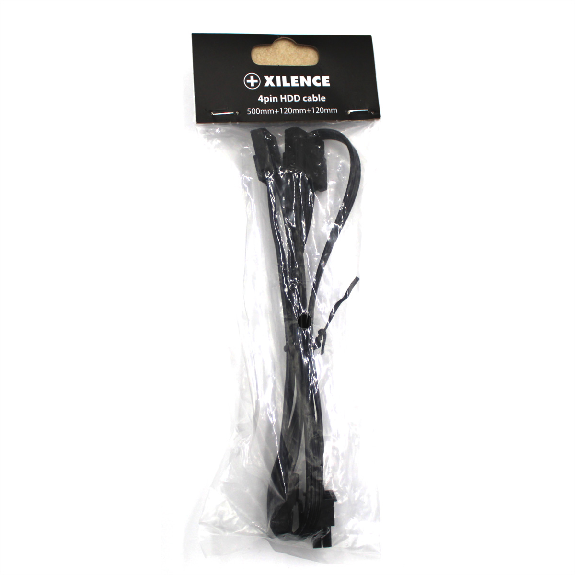 Xilence XZ183 4PIN IDE / HDD câble, 500mm, pour les alimentations Xilence séries Xilence XZ183 4PIN IDE / HDD câble, 500mm, pour les alimentations Xilence séries-Lire la description