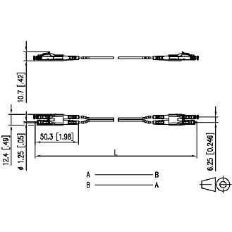 METZ CONNECT OpDAT Patchkabel LC-D/LC-D OM4, 2 m-Beschreibung lesen