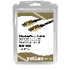 ROLINE GOLD DisplayPort Kabel, DP ST - ST, Retail Blister, 3 m