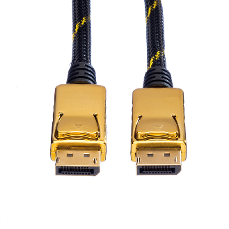 ROLINE GOLD DisplayPort Kabel, DP ST - ST, Retail Blister, 3 m-Beschreibung lesen