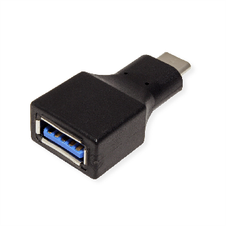 VALUE USB 3.2 Gen 1 Adapter, USB Typ C - A, ST/BU, OTG, schwarz-Beschreibung lesen