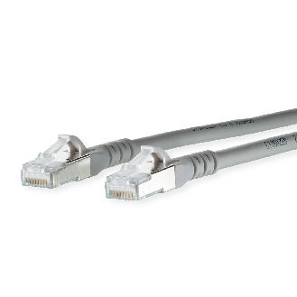 METZ CONNECT Patchkabel Cat.6A AWG 26, LSOH, grau, 5 m-Beschreibung lesen