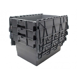 Bac ALC 600x400x365 mm gris couvercle crocodile Multiroir-Lire la description