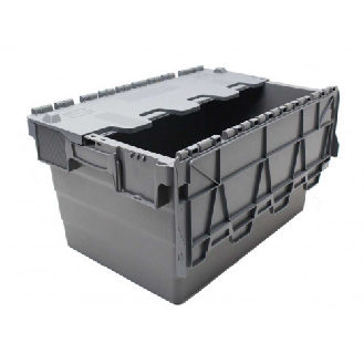 Bac ALC 600x400x365 mm gris couvercle crocodile Multiroir-Lire la description