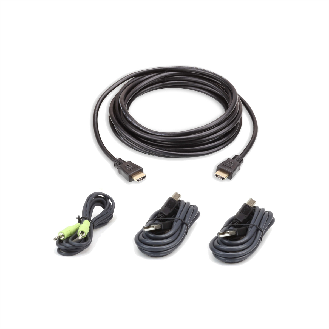 ATEN 2L-7D03UHX4 USB HDMI Secure KVM Kabel Set-Beschreibung lesen