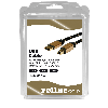 ROLINE GOLD USB 2.0 Kabel, Typ A-B, Retail Blister, 3 m ROLINE GOLD USB 2.0 Kabel, Typ A-B, Retail Blister, 3 m