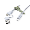BIOnd BIO-CT-IP USB-C to Lightning & USB-A 3,5A Cable, 1,2 m
