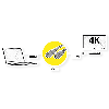 VALUE 4K UHD HDMI Kabel mit Repeater, 25 m