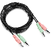 TRENDnet TK-CD06 Kit de câble KVM Audio, USB, DVI-I, 1,80m