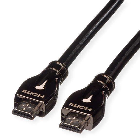 ROLINE Câble HDMI Ultra HD avec Ethernet, 4K, M/M, noir, 10 m-Leggi tutto