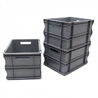 Bac gerbable 600x400x220 mm gris Multiroir-Lire la description